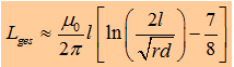 inductance two parallel wires