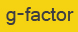 g-factor