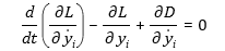 Euler Lagrange Equation