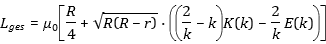 total Inductance of a Ring