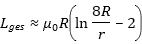 Self Inductance of a Circle