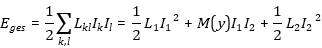 Total Inductance Energy Thomson Ring Experiment