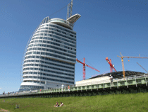 modernes Hochhaus
