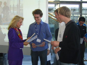 Preisverleihung Jugend forscht Regionalwettbewerb München Nord 2008