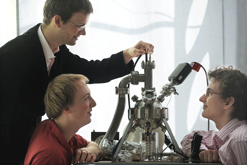 Kernfusion im Kugelreaktor, Projekt von Max Bigelmayr, Sebastian Glasl und magnus Anselm