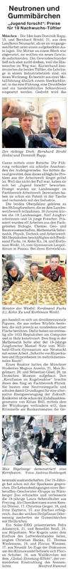 Jugend forscht Sueddeutsche Zeitung