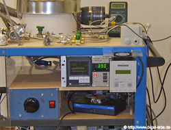 Druckanzeigemodule, Steuerung der Turbomolekularpumpe (IEC-Fusor)