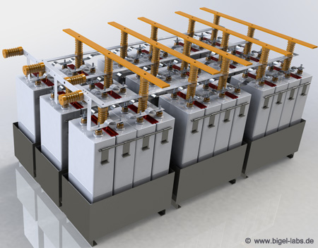 Large Capacitor Bank Project