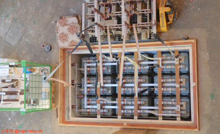 Large Capacitor Bank Top View 2